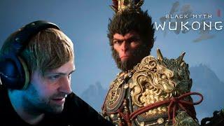 НС пробует играть в Black Myth: Wukong