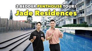 Home Tour: Freehold 2 Bedder Penthouse at Jade Residences Condo! | LoukProp Homes Singapore