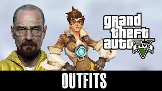 GTA 5 Online - Outfits (Breaking Bad, Overwatch & Fallout)