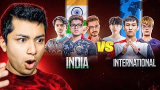 ROLEX REACTS to INDIA vs INTERNATIONAL BEST PLAYERS | PUBG MOBILE | BGMI