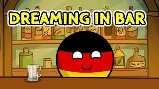 Bar adventure in Berlin - Countryballs