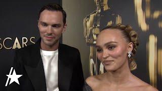 Lily-Rose Depp GUSHES Over ‘Nosferatu’ Co-Star Nicholas Hoult