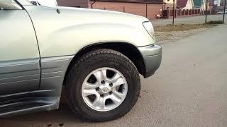Работа гидроподвески (системы AHC), Lexus LX470.