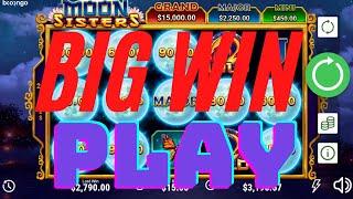 Big Pokie Wins 2020 | Online Casino Game Play $15 Dollar Bet On Moon Sisters With a Nice Win!