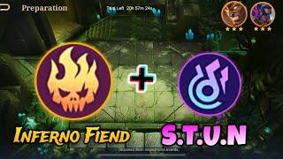 Tharz skill 3 || S.T.U.N + Inferno fiend combo‼️