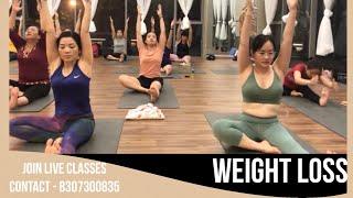 1 Hour Morning Yoga flow Full class for weight loss and flexibility @jaiyogaacademy