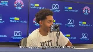 JORDAN POOLE ON TONIGHTS GAME LOSS AGAINST HIS FORMER TEAM WARRIORS IN DC