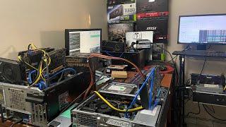 GPU Mining Update! RX570 & GTX 1060 Profitability! Ethereum & Bitcoin Mining! Server Case GPU Build!