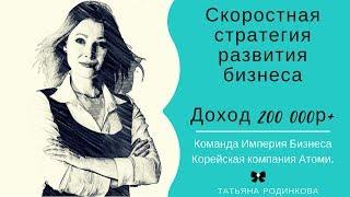 Мастер продаж в компании Атоми за 2,5 месяца. Доход от 200 000р. Скоростная стратегия развития