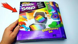 НОВИНКА !!! НАБОР КИНЕТИЧЕСКОГО ПЕСКА  - ДЛЯ АСМР  - KINETIC SAND Кинетический песок