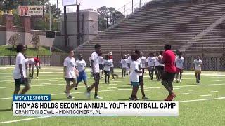 Daniel Thomas holds 2nd annual youth football camp