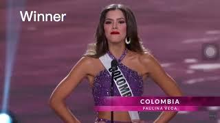 Introduction of Miss Universe Colombia  2010-2022