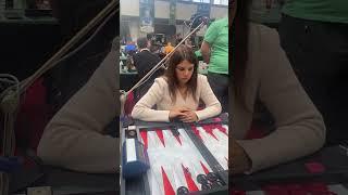 Çise Özdoğan  #tavla #backgammon #tournament #istavder #fmgammon #boardgame