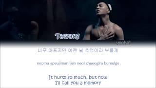 TAEYANG (태양) – Eyes, Nose, Lips (눈, 코, 입) (Color Coded Han|Rom|Eng Lyrics)