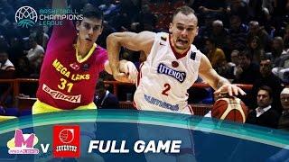 Mega Leks v Juventus Utena - Full Game - Basketball Champions League