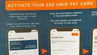 SSS UMID PAY CARD 2023 Madali lang kumuha valid id