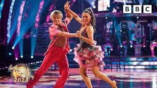 Sam & Nikita Samba to Hips Don't Lie / All Night Long by Shakira / Lionel Richie  BBC Strictly 2024