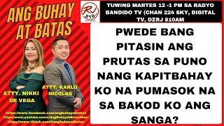 PWEDE BANG PITASIN ANG PRUTAS SA PUNO NANG KAPITBAHAY KO NA PUMASOK NA SA BAKOD KO ANG SANGA?