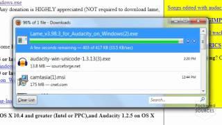 Audacity: How to Import .m4a Files and Other Audio Files