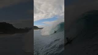 PIPELINE TUBE Davin Alexander || #hawaii #bodyboard #bodyboarding #surf #oahu #tiktok #shorts