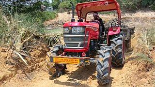 JCB 3DX AND MAHINDRA YUVO TECH+585  4WD TRACTAR JCB LOAD VIDEO, MAHINDRA YUVO TECH TRACTAR VIDEO,