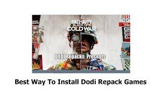 How To Install Dodi repack Games | Fix Installation Stuck/Freeze Problem