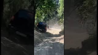 За малым не лег на бок #4х4 #горы #automobile #offroad #кчр #нива #покатушки