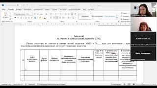 Совещание по аттестации педагогов от 26.03.2024 года