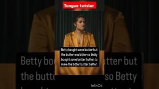 Tongue twister with Priyanka Chopra. #trending #english #trending #shorts