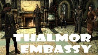 The Elder Scrolls V Skyrim Anniversary  Walkthrough | Diplomatic Immunity, Thalmor Embassy (Stealth)