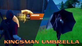 New Weapon - KINGSMAN UMBRELLA In Action With iKONIK - Fortnite PS4