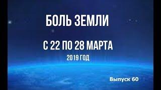 Катаклизмы за неделю с 22 по 28 марта 2019 года