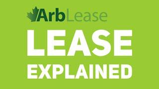 ARBLEASE | How does the Arblease Finance Lease work?