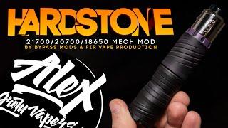 HARDSTONE by BYPASS MODS & FIR - Vape production l Alex VapersMD review 