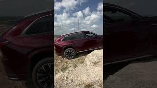 We take the Mazda CX-90 OFF ROAD  #new #cx90 #mazda #truck #mazdacars #texas