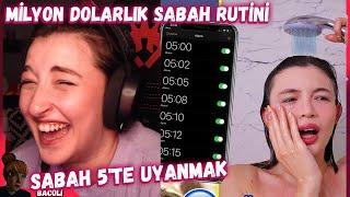 Pqueen - "MİLYON DOLARLIK SABAH RUTİNİNİ 3 GÜN BOYUNCA DENEDİM!" İzliyor! (Meryem Can)