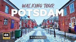 POTSDAM  4K Walking Tour: Experience a Cold Winter Morning in Stunning Neighborhoods & Parks!