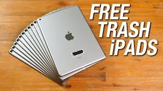 11 FREE iPads Thrown Out By A School!