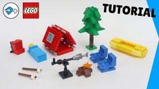 LEGO Camping accessories - TUTORIAL