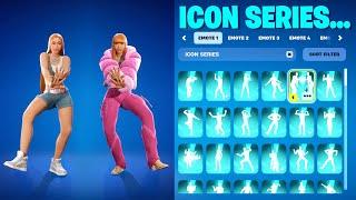 ALL FORTNITE ICON SERIES DANCES & EMOTES