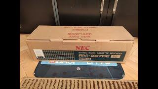 Unpacking NEC RM 2670E