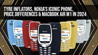 Tech Q&A: Tyre Inflators, Nokia's Iconic Phone, Price Differences & MacBook Air M1 in 2024