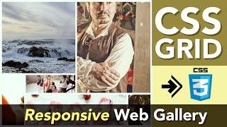 CSS Grid Responsive Image Gallery Tutorial