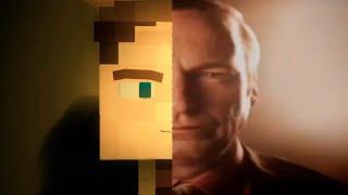 3D Saul Goodman in minecraft animation  3D Сол Гудман в майнкрафт анимация