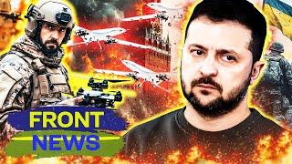 HUNDREDS OF EXPLOSIONS IN MOSCOW! MILITARY FACILITY HIT! UKRAINIAN LONG-RANGE MISSILES?| FRONT NEWS