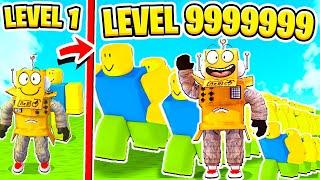 СОЗДАЛ 999.999.999 НУБОВ! 1 НУБ ПРОТИВ 1000! НУБ И ПРО ВИДЕО ROBLOX