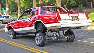 Classic Car Lowrider Cruise! Elysian Park Los Angeles