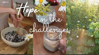 FINDING JOY IN THE CHALLENGES | Homemaker Inspiration | Flooding, Home life & beautiful gardens