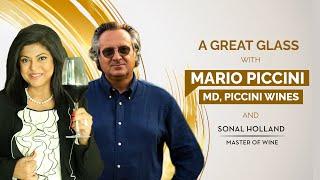 Mario Piccini's Take On Wine || Sonal Holland Wine TV