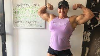 Helle Trevino - Massive Chest & Calves Workout